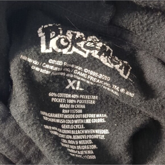 Pokemon Pikachu Hoodie Big Kids Boys Size XL - Picture 8 of 8